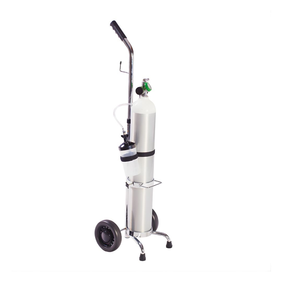 Kit Cilindro de Oxígeno 682lt con Carro