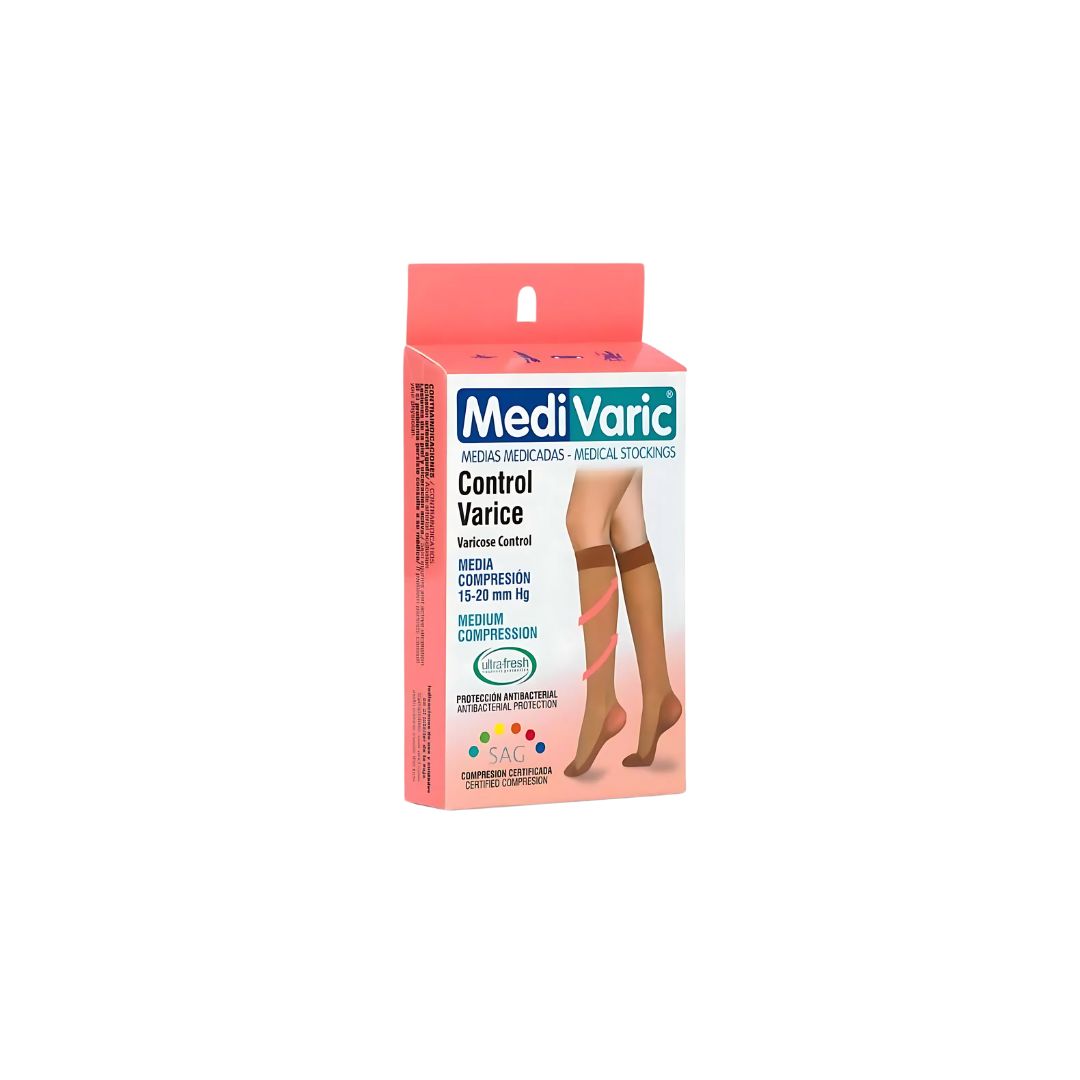 Medias de Compresión 15-20mmHg Rodilla