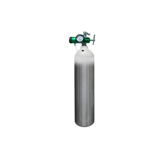 Kit Cilindro de Oxígeno 415lt con Bolso