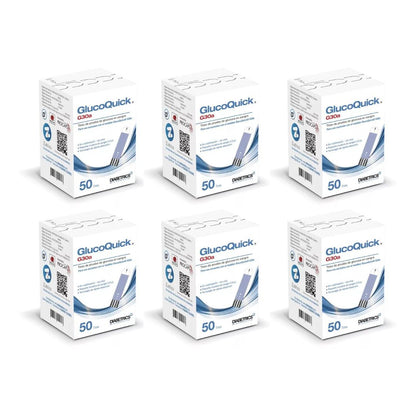 Tirillas Glucoquick G30A  6 cajas